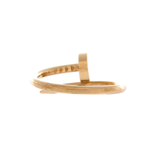Cartier Juste un Clou Ring Yellow Gold detail view
