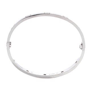 Cartier Love Bracelet Diamond White Gold side view