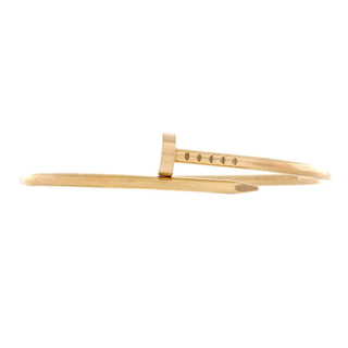 Cartier Juste un Clou Bracelet Yellow Gold detail view