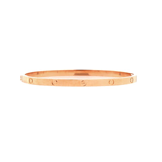 Cartier Love Bracelet Rose Gold side view