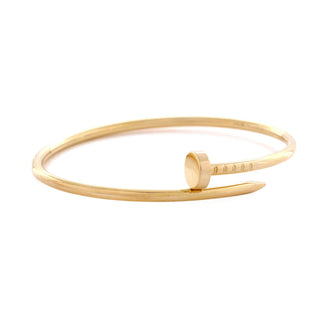 Cartier Juste un Clou Bracelet Yellow Gold front view