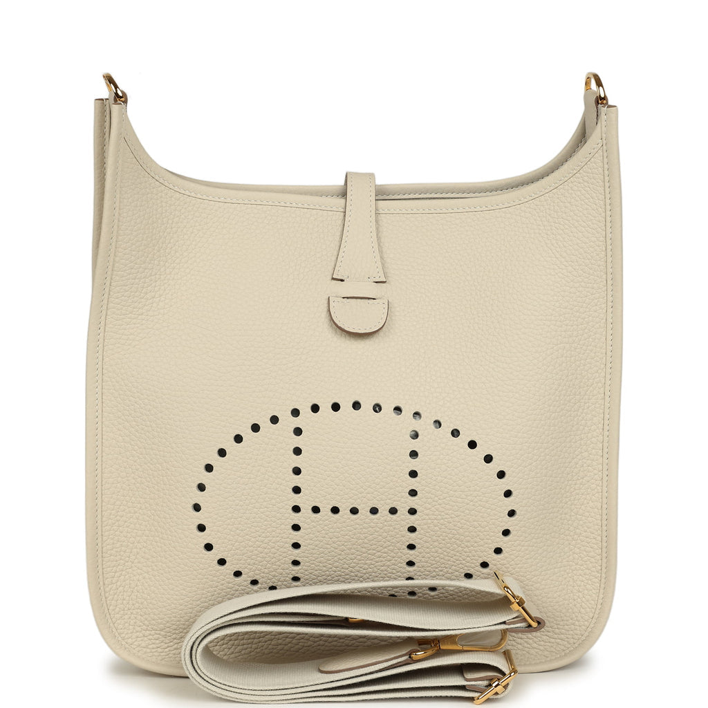 Hermès Evelyne 23/PM Craie