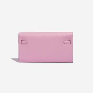Hermès Kelly To Go Wallet Mauve Sylvestre back view