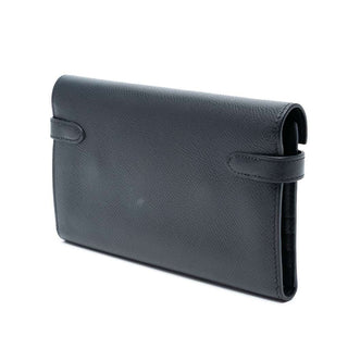 Hermès Kelly To Go Wallet Noir back view