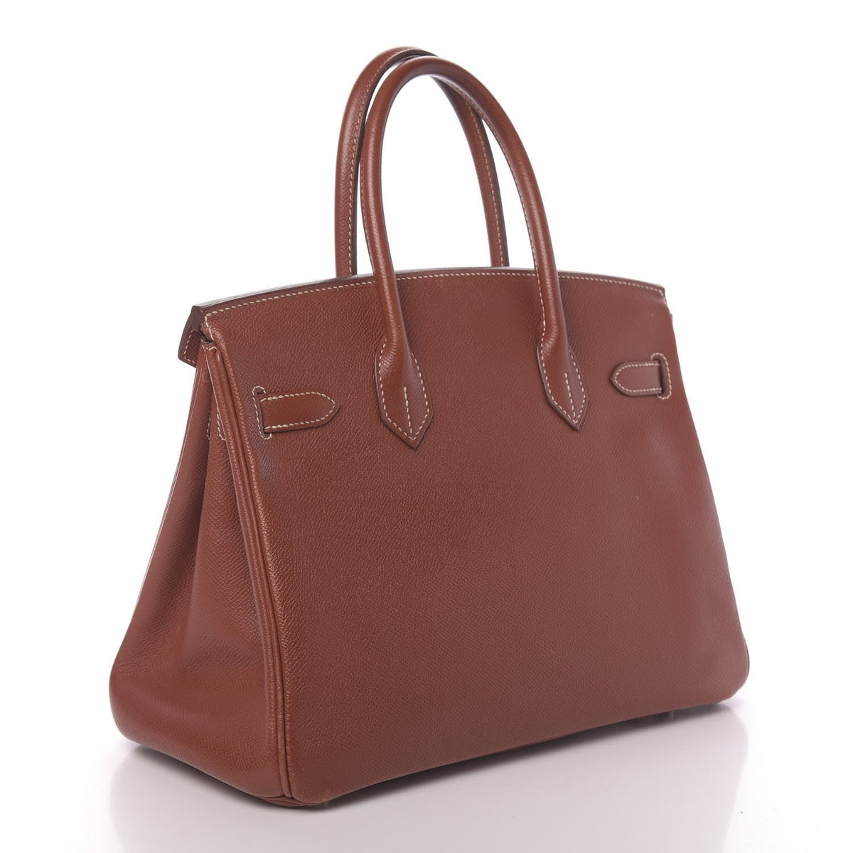 Hermès Birkin 30 Brique back view