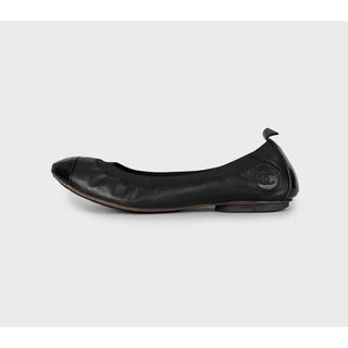 Chanel Classic Ballerina Noir side view