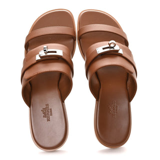 Hermès Legend Sandal Gold back view