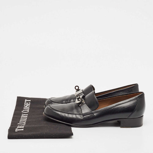 Hermès Low Loafer Gris / Orange