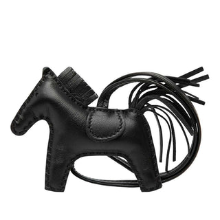 Hermès Rodeo Charm PM Noir back view