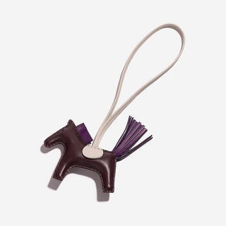 Hermès Rodeo Charm PM Rouge Sellier back view