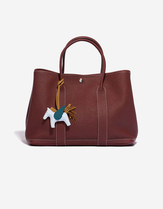 Hermès Rodeo Charm PM Sesame side view
