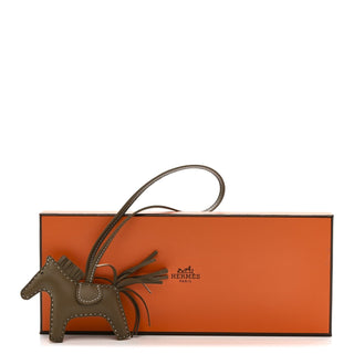 Hermès Rodeo Charm PM Etoupe back view