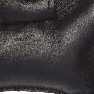 Hermès Rodeo Charm MM Noir side view