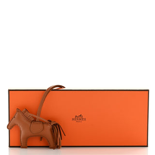 Hermès Rodeo Charm PM Gold back view