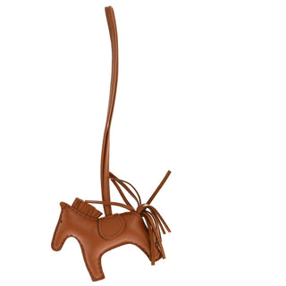 Hermès Rodeo Charm PM Gold front view