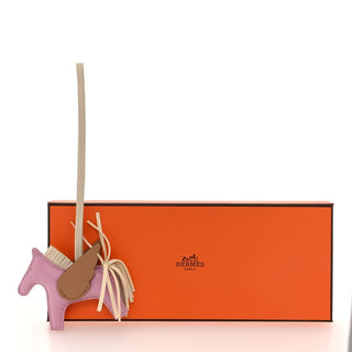 Hermès Rodeo Charm MM Mauve Sylvestre back view