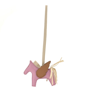 Hermès Rodeo Charm PM Mauve Sylvestre back view