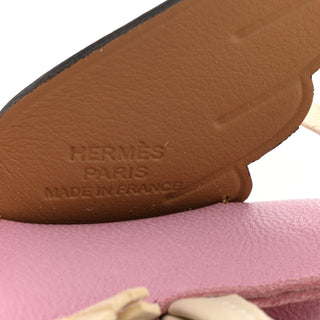 Hermès Rodeo Charm PM Mauve Sylvestre side view