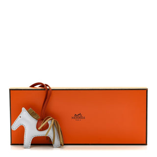 Hermès Rodeo Charm MM Bleu Brume back view
