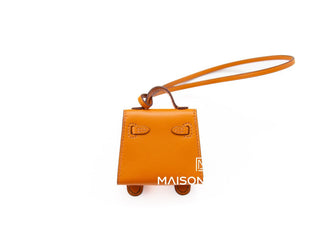 Hermès Kelly Doll Picto Charm Gold side view
