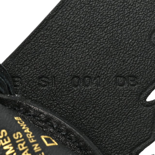 Hermès Birdy Charm Noir back view