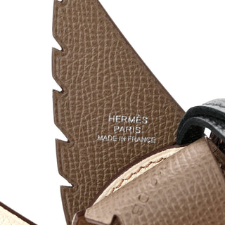 Hermès Birdy Charm Etoupe back view