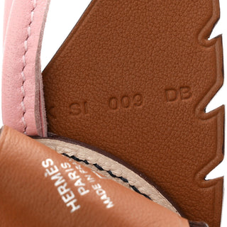 Hermès Birdy Charm Orange detail view