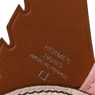 Hermès Birdy Charm Orange side view