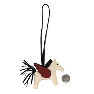 Hermès Rodeo Pegase Charm PM Nata back view