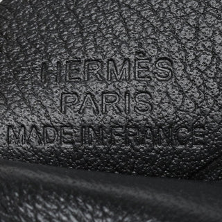 Hermès Rodeo Pegase Charm PM Noir side view