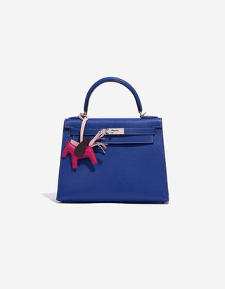 Hermès Rodeo Charm PM Rose Sakura side view