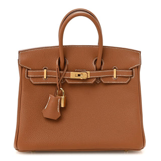 Hermès Birkin 25 Gold Togo