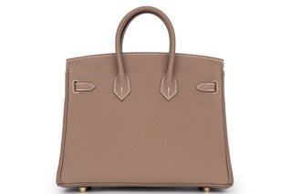 Hermès Birkin 25 Etoupe front view