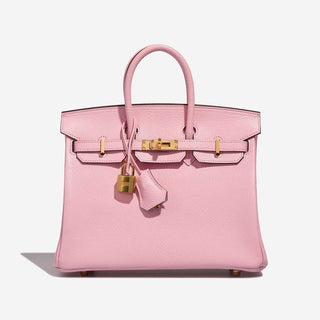 Hermès Birkin 25 Rose Sakura front view