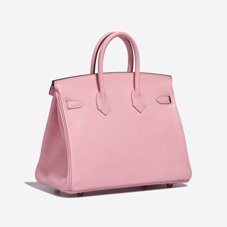 Hermès Birkin 25 Rose Sakura detail view