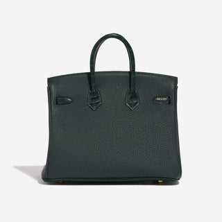 Hermès Birkin 25 Vert Cypress back view