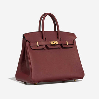 Hermès Birkin 25 Rouge H side view