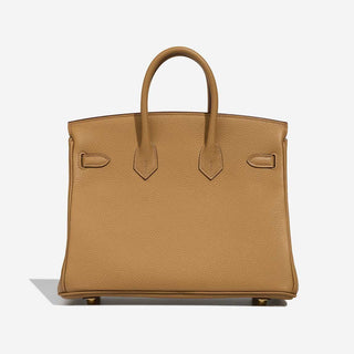Hermès Birkin 25 Biscuit back view