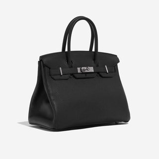 Hermès Birkin 30 Noir PHW side view