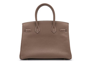 Hermès Birkin 30 Etoupe front view