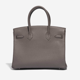 Hermès Birkin 30 Etain back view