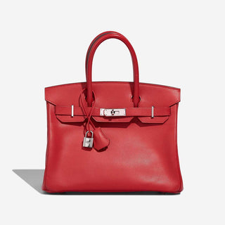 Hermès Birkin 30 Rouge Vif front view