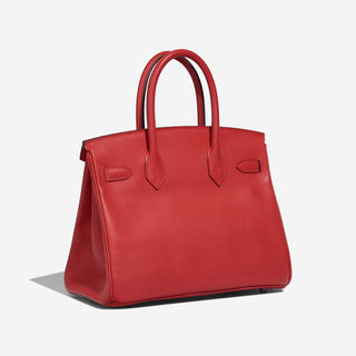 Hermès Birkin 30 Rouge Vif side view