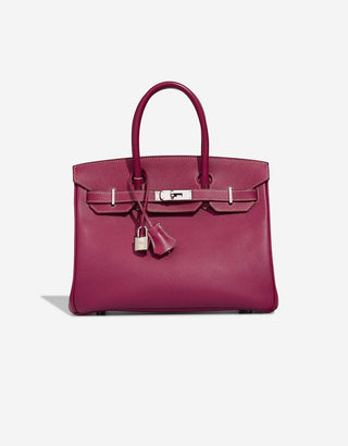Hermès Birkin 30 Rose Tyrien front view