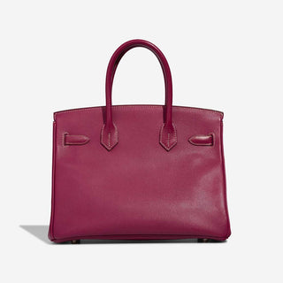 Hermès Birkin 30 Rose Tyrien detail view