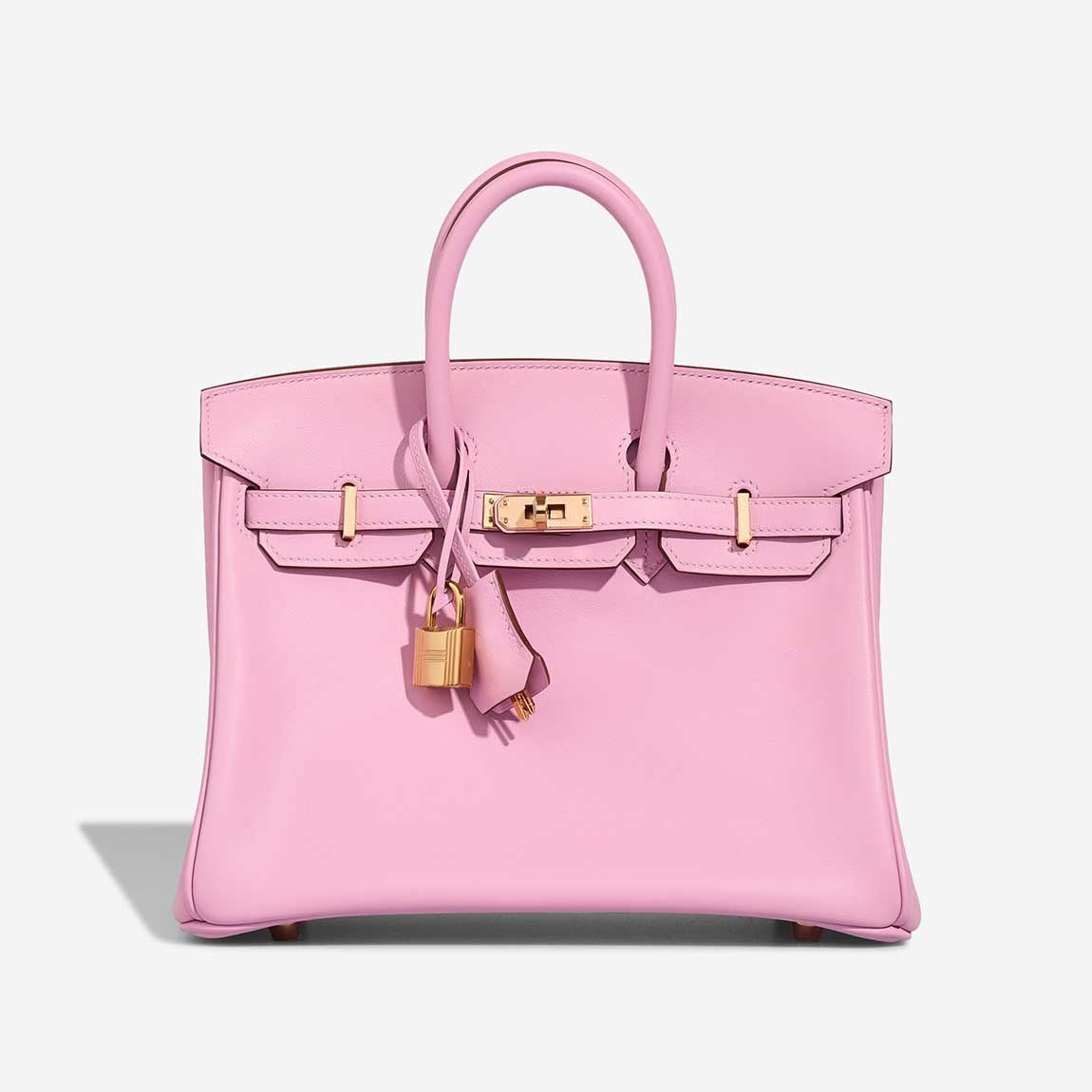 Hermès Birkin 30 Mauve Sylvestre front view
