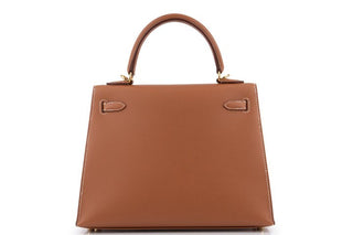 Hermès Kelly 25 Gold back view