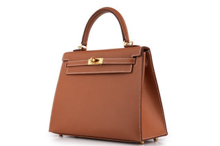 Hermès Kelly 25 Gold side view