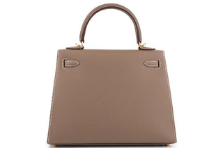 Hermès Kelly 25 Etoupe back view