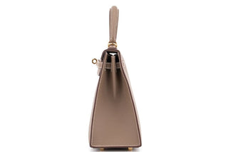 Hermès Kelly 25 Etoupe side view